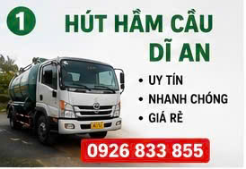 Hút hầm cầu dĩ an