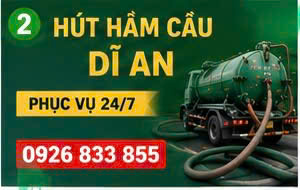 Hút hầm cầu dĩ an 7