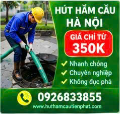 Hút hầm cầu hà nội 