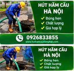 Hút hầm cầu hà nội 