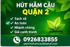 Hút hầm cầu quận 2 