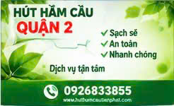 Hút hầm cầu quận 2 