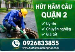 Hút hầm cầu quận 2 