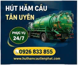 Hút hầm cầu tân uyên 5