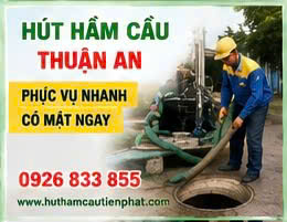Hút hầm cầu thuận an 8