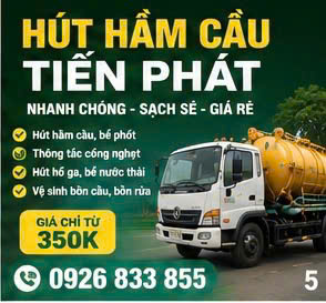 Hút hầm cầu tiến phát 5