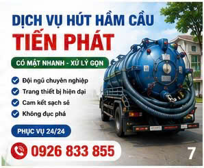 Hút hầm cầu tiến phát 7