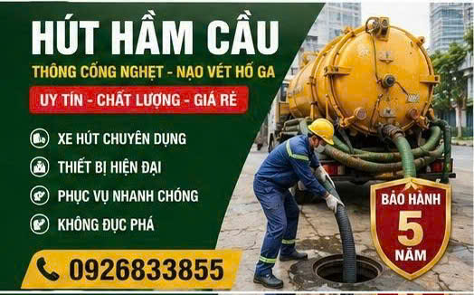 Hút hầm cầu tại tphcm 