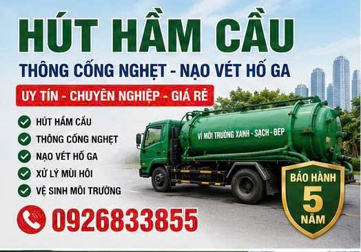 Hút hầm cầu tại tphcm 