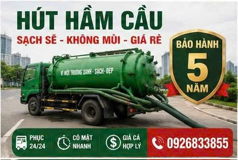 Hút hầm cầu tphcm 