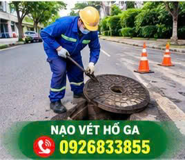 Nạo vét hố ga