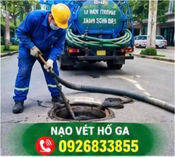 Nạo vét hố ga 