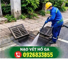 Nạo vét hố ga 