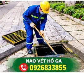 Nạo vét hố ga 