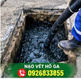 Nạo vét hố ga 
