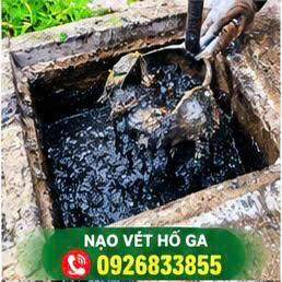 Nạo vét hố ga 