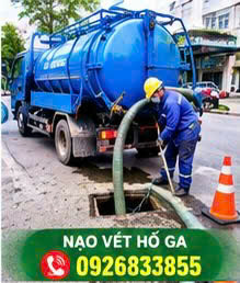 Nạo vét hố ga 
