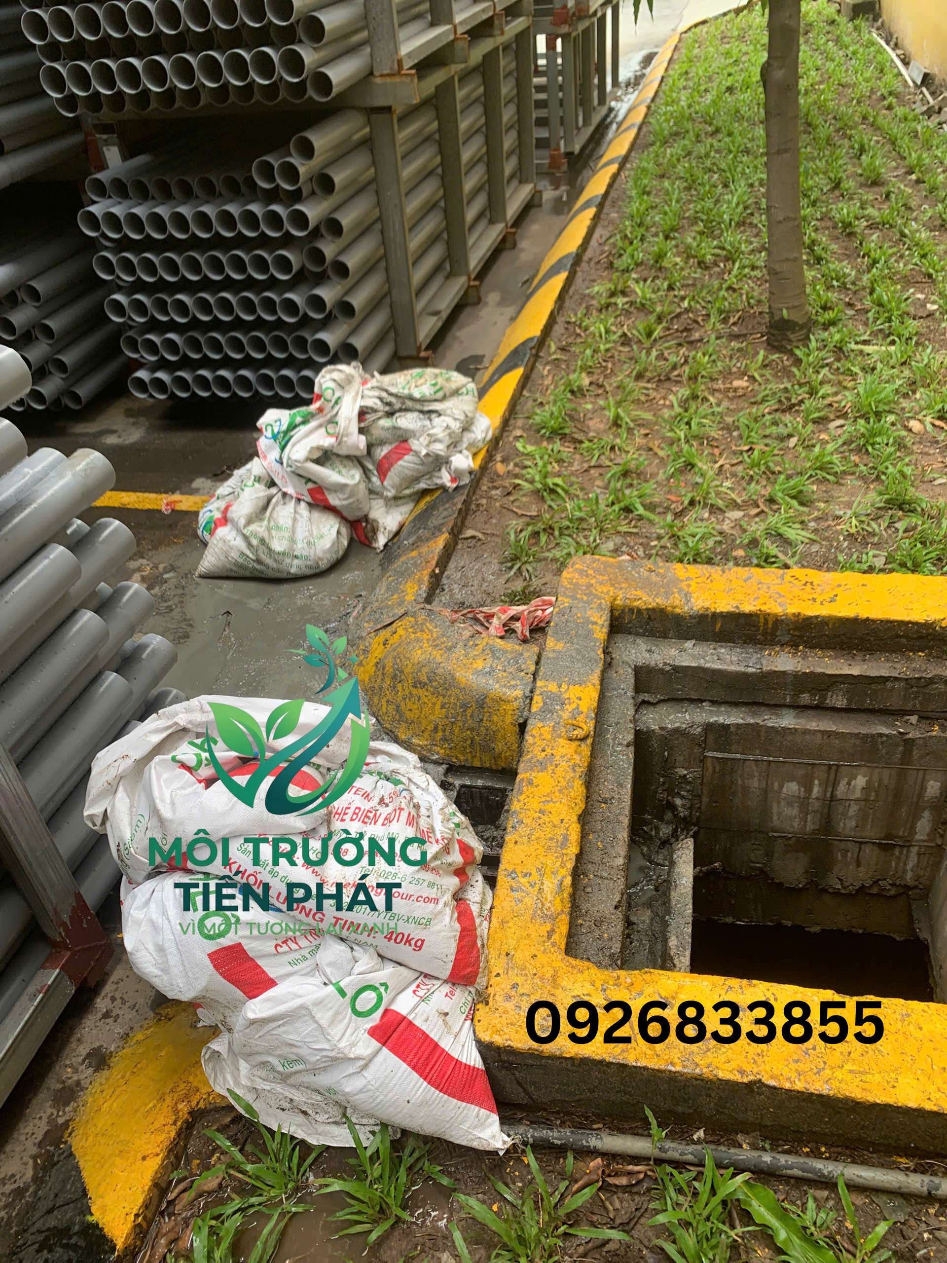 Nạo vét hố ga kcn kim huy 