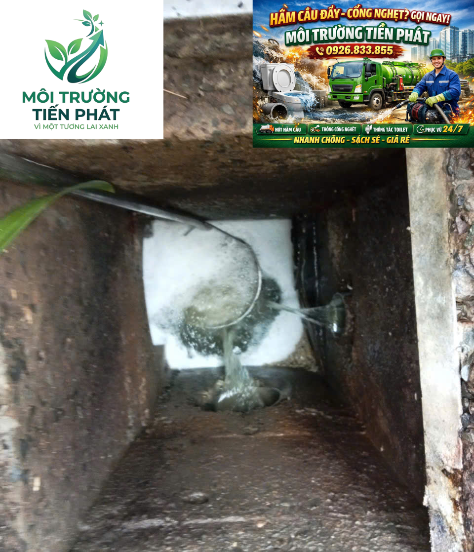 Nạo vét hố ga