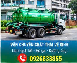 Vận chuyển nước thải sinh hoạt