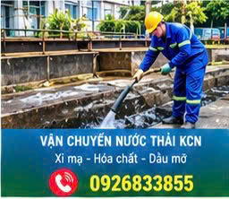 Vận chuyển nước thải công nghiệp