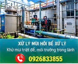 Vệ sinh bể chứa nước thải