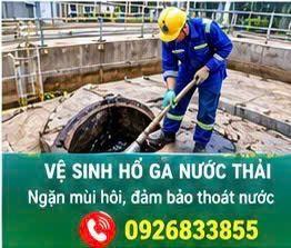 Vệ sinh bể nước thải