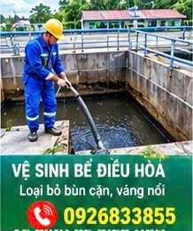 Đơn vị vệ sinh bể nước thải