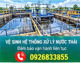Vệ sinh bể xử lý nước thải