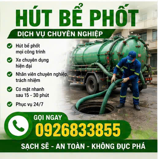Hút bể phốt 11