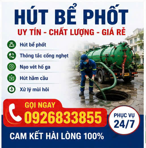 Hút bể phốt 4