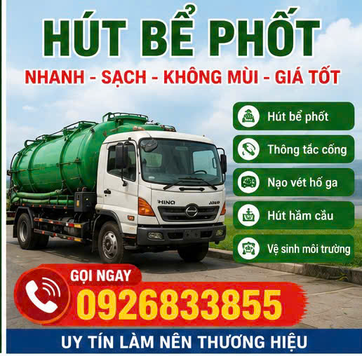 Hút bể phốt 5