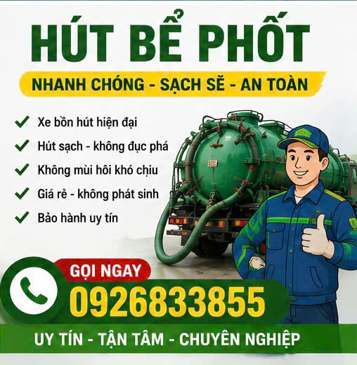 Hút bể phốt 6