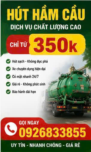Hút hầm cầu quận 1