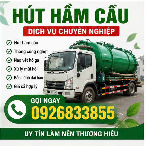 Hút hầm cầu quận 1