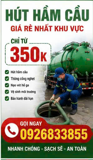 Hút hầm cầu thủ dầu một 6