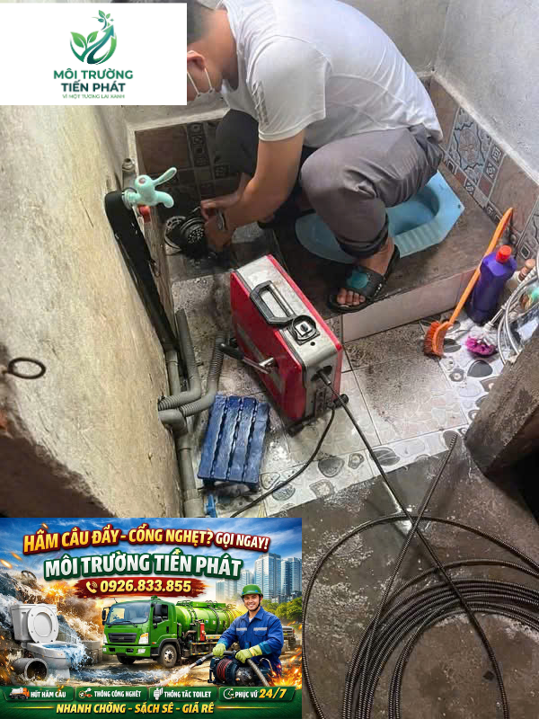 thông tắc thoát sàn 1